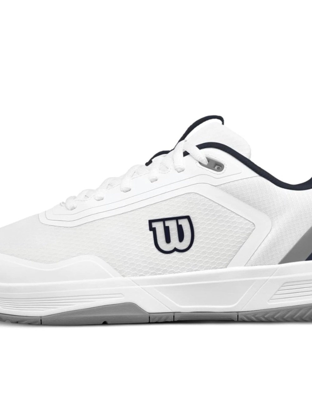 Wilson Mens Courtglide Tennis Shoes Racquet White Navy Blazer Quarry Sz 12